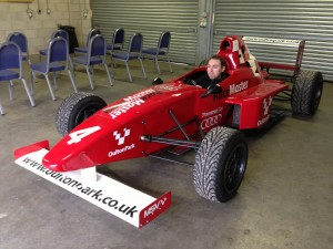 Rob in a single seater